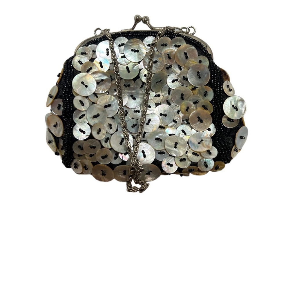 Button Detail Clutch/handbag